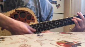 Давай с тобой поговорим песня Олега Митяева (кавер на гитаре)