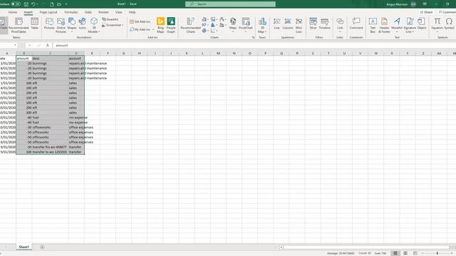 how to quickly create a profit and loss statement from bank statements downloaded to excel смотреть онлайн