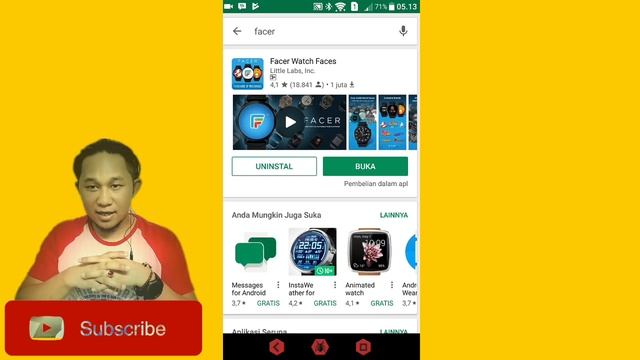 Cara pasang Watch Face gratis di Smart Watch anda смотреть онлайн