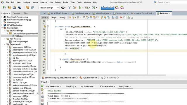 Java Maven - Auto Fill and Auto increment Number in JTextField - Netbeans 16 with MYSQL Server смотреть онлайн