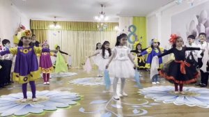 Вход на праздник 8 Марта (подготовительная группа) 2022 г. #маминпраздник #8марта #утренник