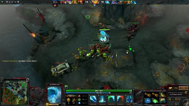 Дота 2 гайд Morphling(Водяное чудовище) смотреть онлайн