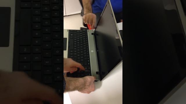 HP ProBook 4510s Kapağı nasıl açılır . How to open смотреть онлайн
