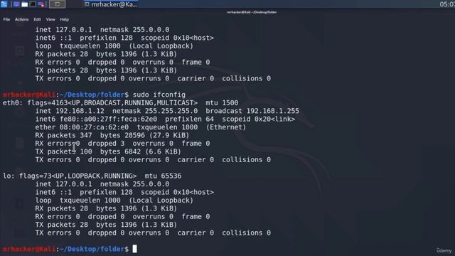 Network Commands & Sudo Privileges In Kali смотреть онлайн