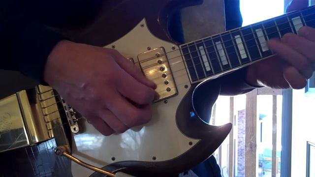 1969 Gibson SG Custom Sound Clip eddievegas.com Eddie Vegas.MP4 смотреть онлайн