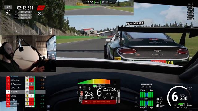 Circuit de Spa-Francorchamps - Ferrari wants to kill me 🙀 🙀 🙀 (Assetto Corsa Competizione) смотреть онлайн