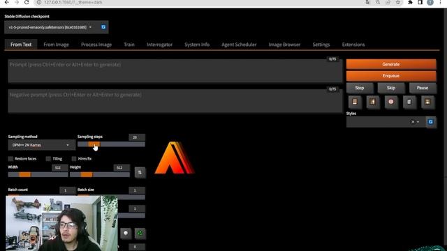 Instalando Stable Diffusion no seu PC | Criando artes com IA | Vlad Diffusion + Automatic1111 смотреть онлайн