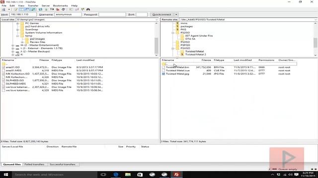 [How To] FTP Game Files to Modded PS3 (CFW) Using Filezilla Tutorial смотреть онлайн