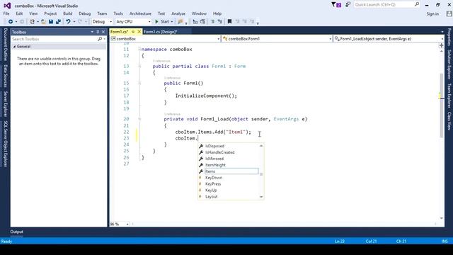 C Sharp Programming 2017:How to Use ComboBox in C# смотреть онлайн