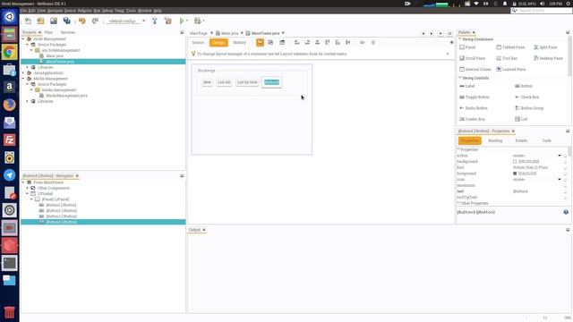 Java Application Tutorial -2- Creating new Netbeans Project and adding Forms to it. смотреть онлайн