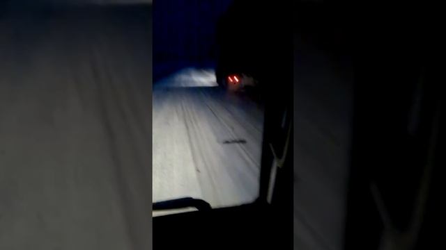 Дорога домой на ниссан атлас 4х4