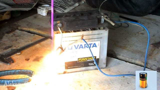 Свинцово-кислотный аккумулятор своими руками.Lead acid battery with own hands смотреть онлайн