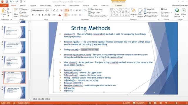 Java for Selenium | Part10 | What is String Class in Java? смотреть онлайн
