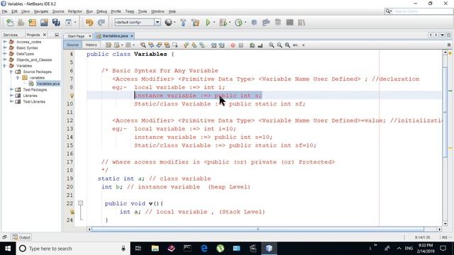 Java Tutorials For Beginners #08 - Types Of Variables In Java смотреть онлайн