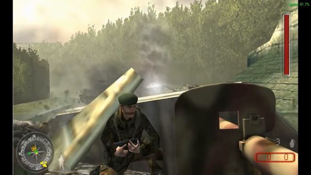 Прохождение Call of Duty Roads to Victory (PSP) Миссия 13: Нападение смотреть онлайн
