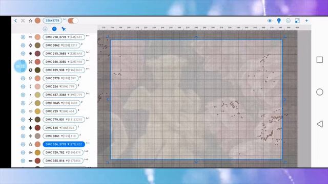 Обзор схемы SS-204 в Cross Stitch Saga (палитра ДМС) смотреть онлайн