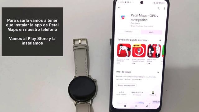Cómo usar Petal maps en Huawei Watch GT 3 ✔️ Configurar Huawei Watch GT 3 смотреть онлайн