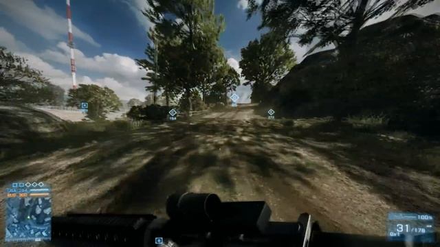 HD 7870 Battlefield 3 Ultra settings смотреть онлайн