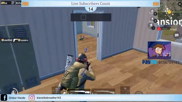 PUBG MOBILE | LIVE RANK PUSH | PAYTM ON SCREEN смотреть онлайн