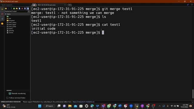 RESOLVING GIT MERGE CONFLICT EASILY смотреть онлайн
