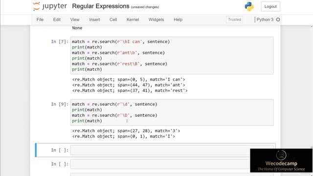 Python Regular expression смотреть онлайн