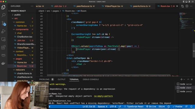 WebRTC chat tutorial - add user names! смотреть онлайн