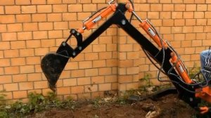 Обзор на прицепной экскаватор HBP-9