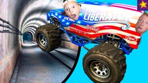 ОТ ПОЛИЦИИ по ТОННЕЛЮ на ОГРОМНОМ МОСТР ТРАКЕ в GTA5 Летсплей от Игорюшины Игруши