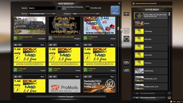 Easy and Stable Map Combo 1.44 Euro Truck Simulator 2 + Complex Map Huge Combo Load order смотреть онлайн