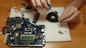 Разборка и чистка Packard Bell EASYNOTE TM86 Cleaning and Disassemble Packard Bell EASYNOTE TM86