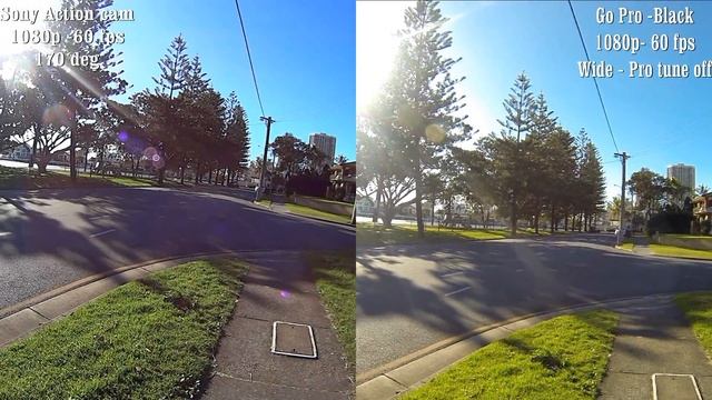 GoPro Hero 3 Black vs Sony Action Cam HDR-AS15 смотреть онлайн