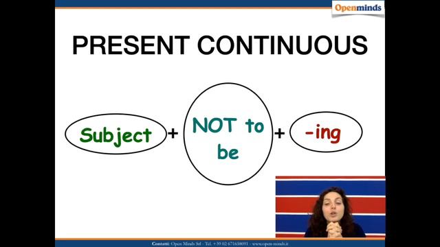 Present Continuous - lezione in inglese смотреть онлайн