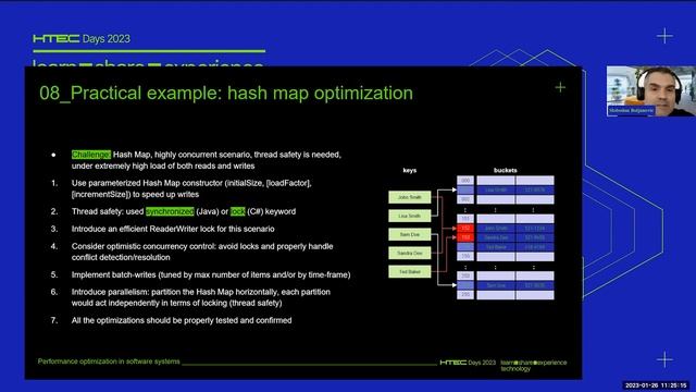HTEC Days | Performance Optimization in Software Systems смотреть онлайн