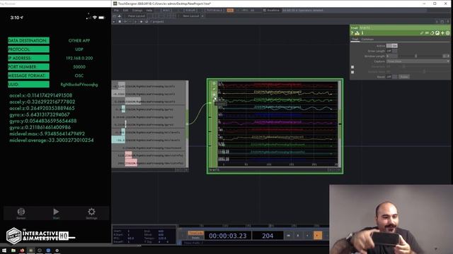 iPhone Sensors & Depth Camera in TouchDesigner Tutorial - Part 1! смотреть онлайн