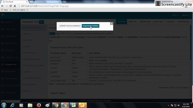 How to generate Authkey to use API or send sms API - bulksmsapp.com смотреть онлайн
