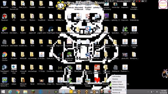 Desktop Pets With Shimeji! Asriel, Gaster, Flowey, And Others!!! смотреть онлайн
