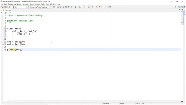 #82 | OOP | Operator Overloading in Python | Python Tutorial for Beginners смотреть онлайн