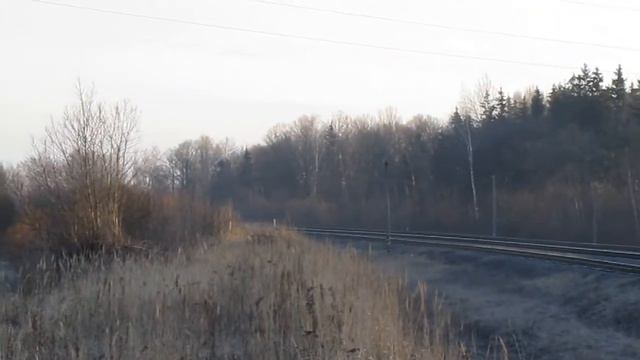 ТЭП70К-0232 и ТЭП70-0377 (Рыжковичи, БЧ) / TEP70K-0232 and TEP70-0377 (Ryzhkovichi,BCh). смотреть онлайн