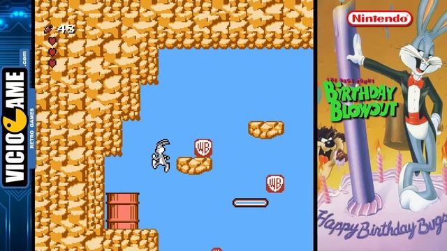 ? The Bugs Bunny Birthday Blowout (Nintendo) Complete Gameplay смотреть онлайн