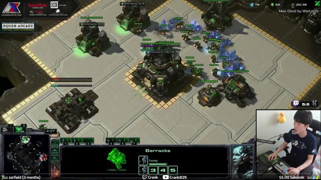 StarCraft 2: Legacy of the Void - Mass Ghost in TvT смотреть онлайн