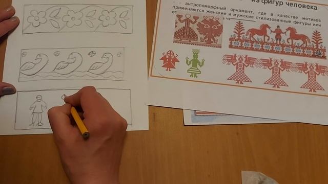 Основы рисования. Орнамент. Виды орнаментов. смотреть онлайн