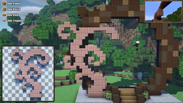 Minecraft | How to Build an Awesome Nether Portal | Fantasy Nether Portal Tutorial смотреть онлайн