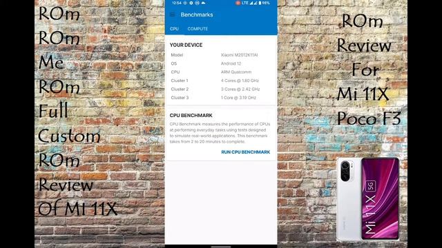 Proton AOSP Latest Build For MI 11X | Poco F3 | Live Test Cpu throttle And Geekbench test смотреть онлайн