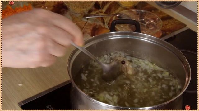 Куриный суп с гречкой. Гречневый суп. смотреть онлайн