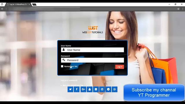02.How to Create a Custom Login Page for WordPress in hindi. смотреть онлайн