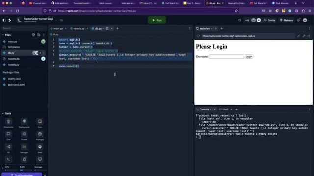 Day 7 - Full Stack Software Development using Python смотреть онлайн