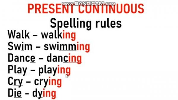 4 класс  2a Present Continuous