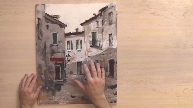 Разбор своих работ. Работа резиновым шпателем. Поиск лучшего варианта смотреть онлайн