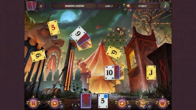 Dark Solitaire: Mystical Circus смотреть онлайн