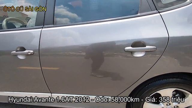 Chỉ Hơn 300tr Xe Phân Khúc C - Hyundai Avante 1.6AT 2012 đẹp Long Lanh |Ô TÔ CŨ SÀI GÒN